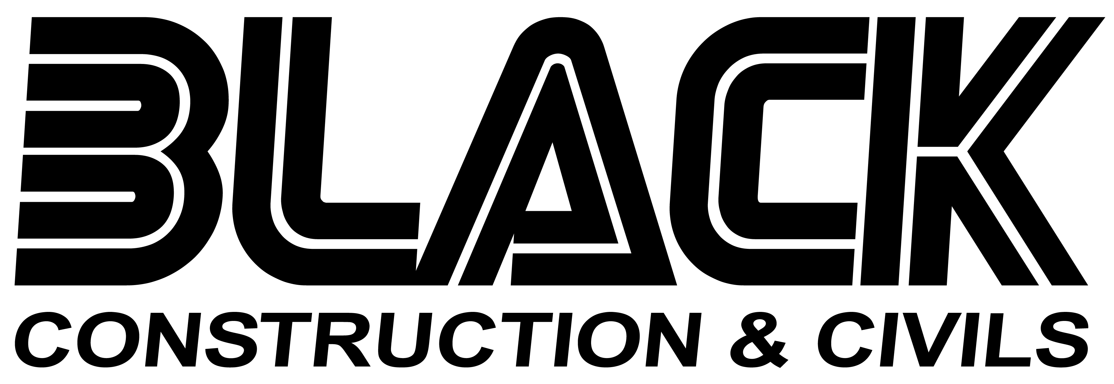 Black Construction and Civils Logo